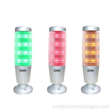 ONN-M4H LED Signal Tower Light for CNC Machines - Green & Blue Indicator Lights